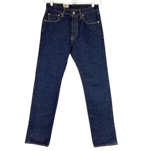 Levi's 501 '93 Men's Original Fit Button Fly Stretch Blue Denim Jeans 30x32 NWT